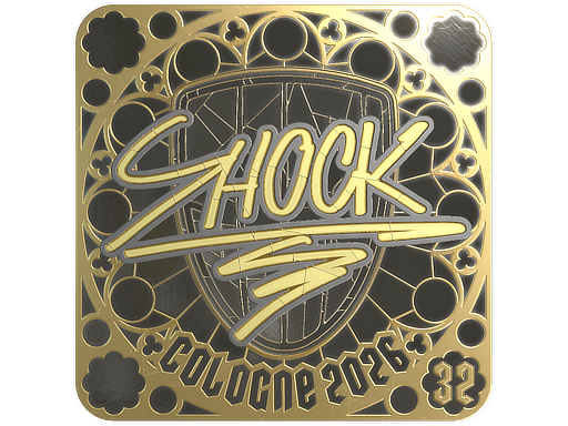 Sticker | SHOCK (Gold, Ranked) | Cologne 2026