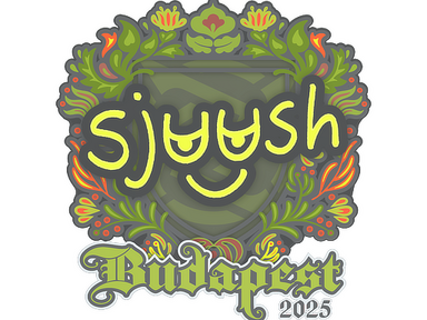 Sticker | sjuush | Budapest 2025