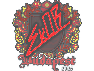 Sticker | sk0R | Budapest 2025