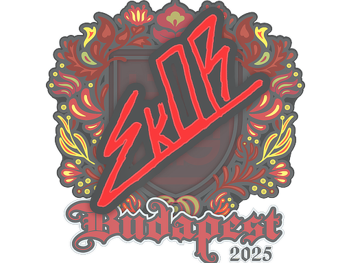 Sticker | sk0R | Budapest 2025