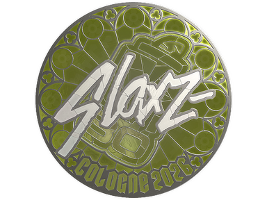Sticker | slaxz- (Foil) | Cologne 2026