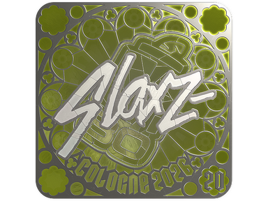 Sticker | slaxz- (Foil, Ranked) | Cologne 2026