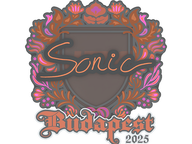 Sticker | Sonic | Budapest 2025