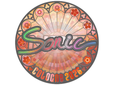 Sticker | Sonic (Holo) | Cologne 2026