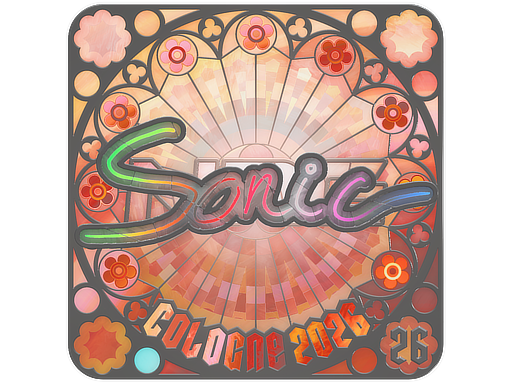Sticker | Sonic (Holo, Ranked) | Cologne 2026
