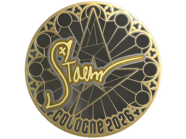 Sticker | Staehr (Gold) | Cologne 2026