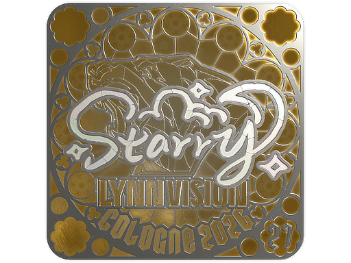 Sticker | Starry (Foil, Ranked) | Cologne 2026