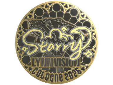 Sticker | Starry (Gold) | Cologne 2026