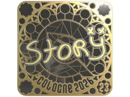 Sticker | story (Gold, Ranked) | Cologne 2026