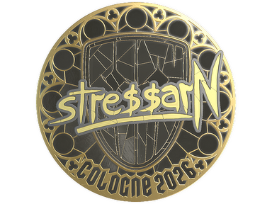 Sticker | stressarN (Gold) | Cologne 2026