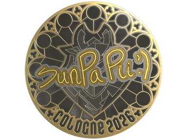 Sticker | SunPayus (Gold) | Cologne 2026