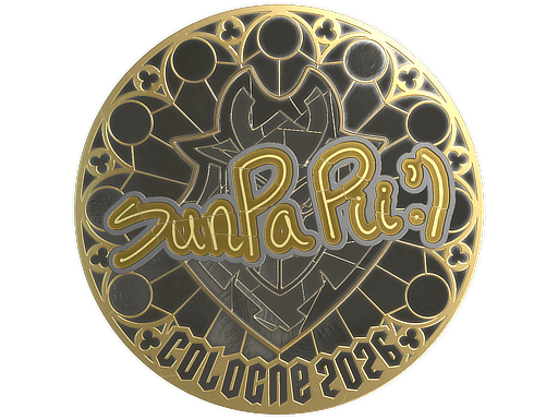 Sticker | SunPayus (Gold) | Cologne 2026