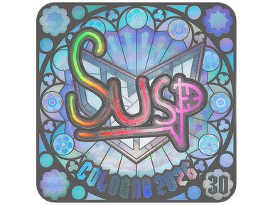 Sticker | susp (Holo, Ranked) | Cologne 2026