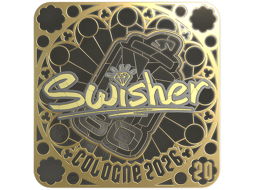 Sticker | Swisher (Gold, Ranked) | Cologne 2026