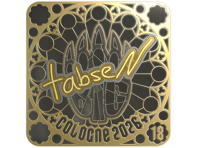 Sticker | tabseN (Gold, Ranked) | Cologne 2026