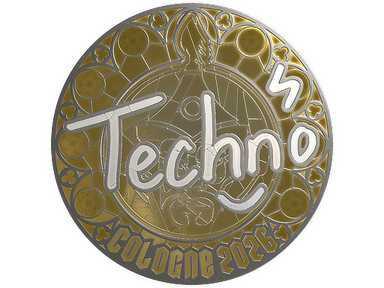 Sticker | Techno4K (Foil) | Cologne 2026
