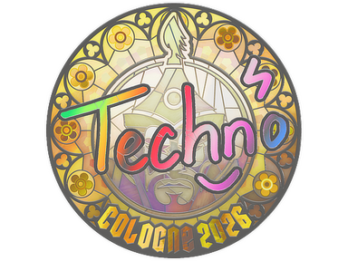 Sticker | Techno4K (Holo) | Cologne 2026