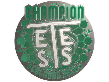 Sticker | TeSeS (Foil, Champion) | Cologne 2026