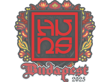 Sticker | The Huns | Budapest 2025
