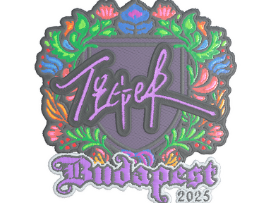 Sticker | Tiger (Embroidered) | Budapest 2025