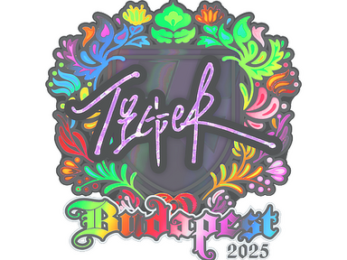 Sticker | Tiger (Holo) | Budapest 2025