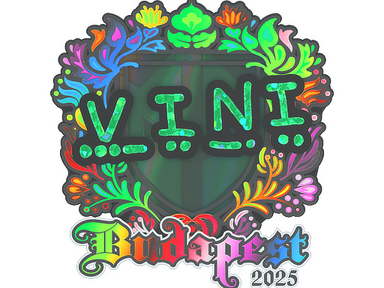 Sticker | VINI (Holo) | Budapest 2025
