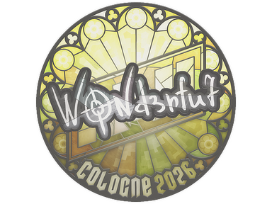 Sticker | w0nderful | Cologne 2026