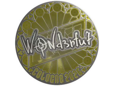 Sticker | w0nderful (Foil) | Cologne 2026