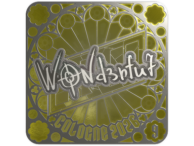 Sticker | w0nderful (Foil, Ranked) | Cologne 2026