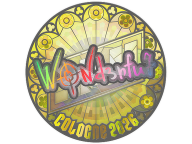 Sticker | w0nderful (Holo) | Cologne 2026