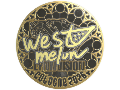 Sticker | westmelon (Gold) | Cologne 2026