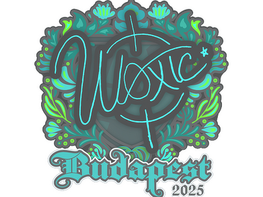 Sticker | woxic | Budapest 2025