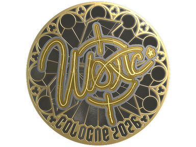 Sticker | woxic (Gold) | Cologne 2026