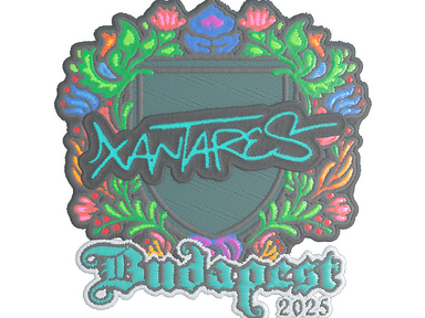 Sticker | XANTARES (Embroidered) | Budapest 2025