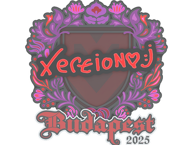 Sticker | xertioN | Budapest 2025