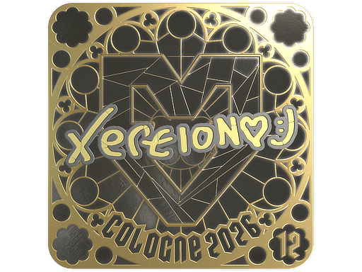 Sticker | xertioN (Gold, Ranked) | Cologne 2026