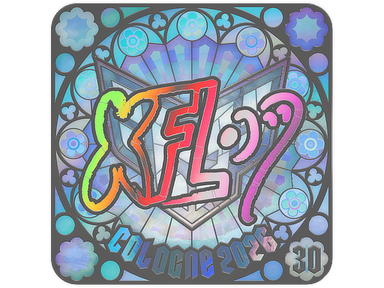 Sticker | xfl0ud (Holo, Ranked) | Cologne 2026