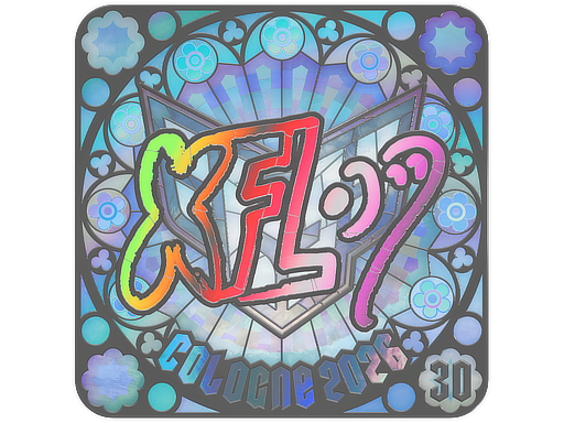 Sticker | xfl0ud (Holo, Ranked) | Cologne 2026