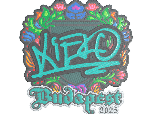 Sticker | xiELO (Embroidered) | Budapest 2025
