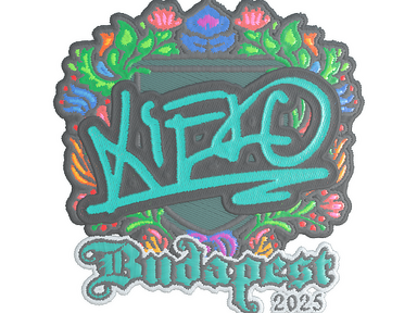 Sticker | xiELO (Embroidered) | Budapest 2025