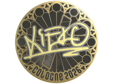 Sticker | xiELO (Gold) | Cologne 2026