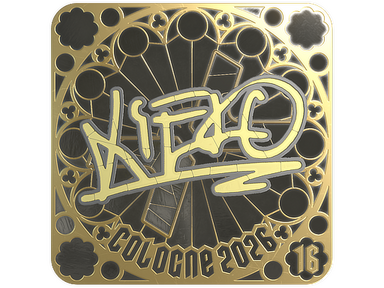 Sticker | xiELO (Gold, Ranked) | Cologne 2026