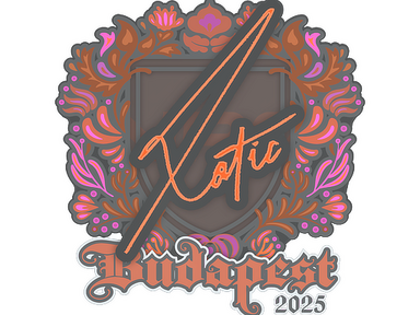 Sticker | XotiC | Budapest 2025