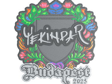 Sticker | YEKINDAR (Embroidered) | Budapest 2025