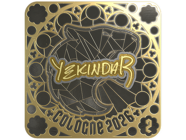 Sticker | YEKINDAR (Gold, Ranked) | Cologne 2026