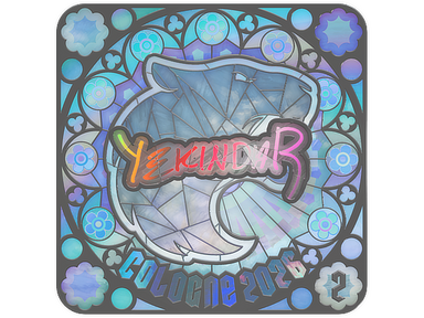 Sticker | YEKINDAR (Holo, Ranked) | Cologne 2026