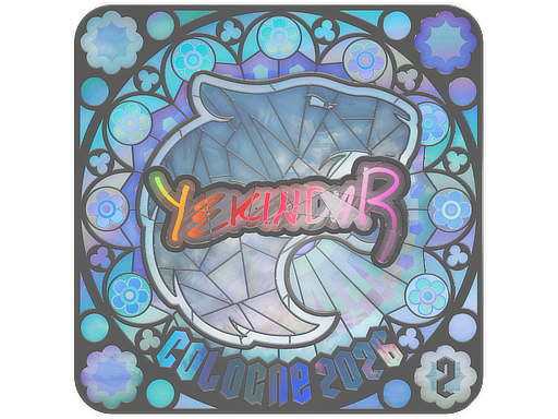 Sticker | YEKINDAR (Holo, Ranked) | Cologne 2026