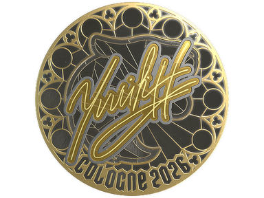 Sticker | yuurih (Gold) | Cologne 2026