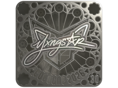 Sticker | yxngstxr (Foil, Ranked) | Cologne 2026