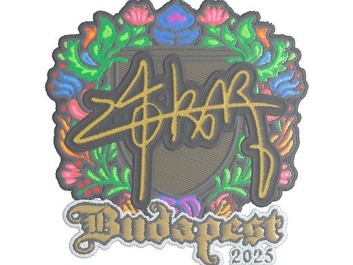 Sticker | z4KR (Embroidered) | Budapest 2025